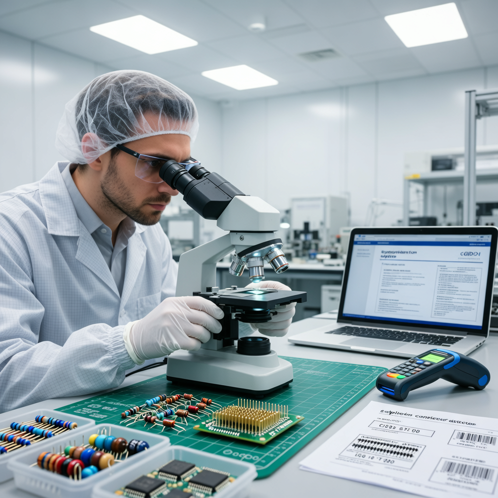 Rigorous inspection of raw materials and components ensures authenticity and compliance.