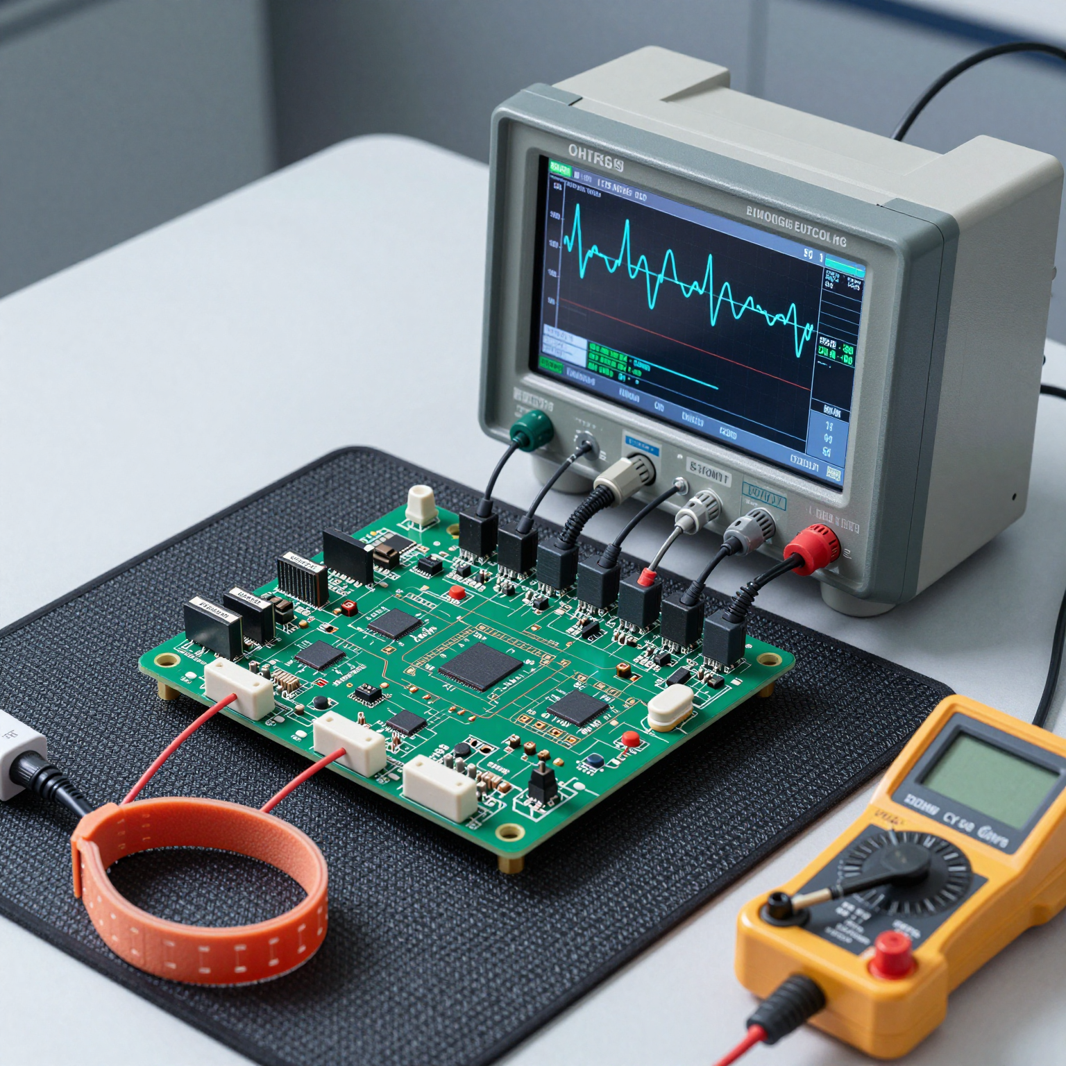 Functional Testing of a Prototype PCB Sample