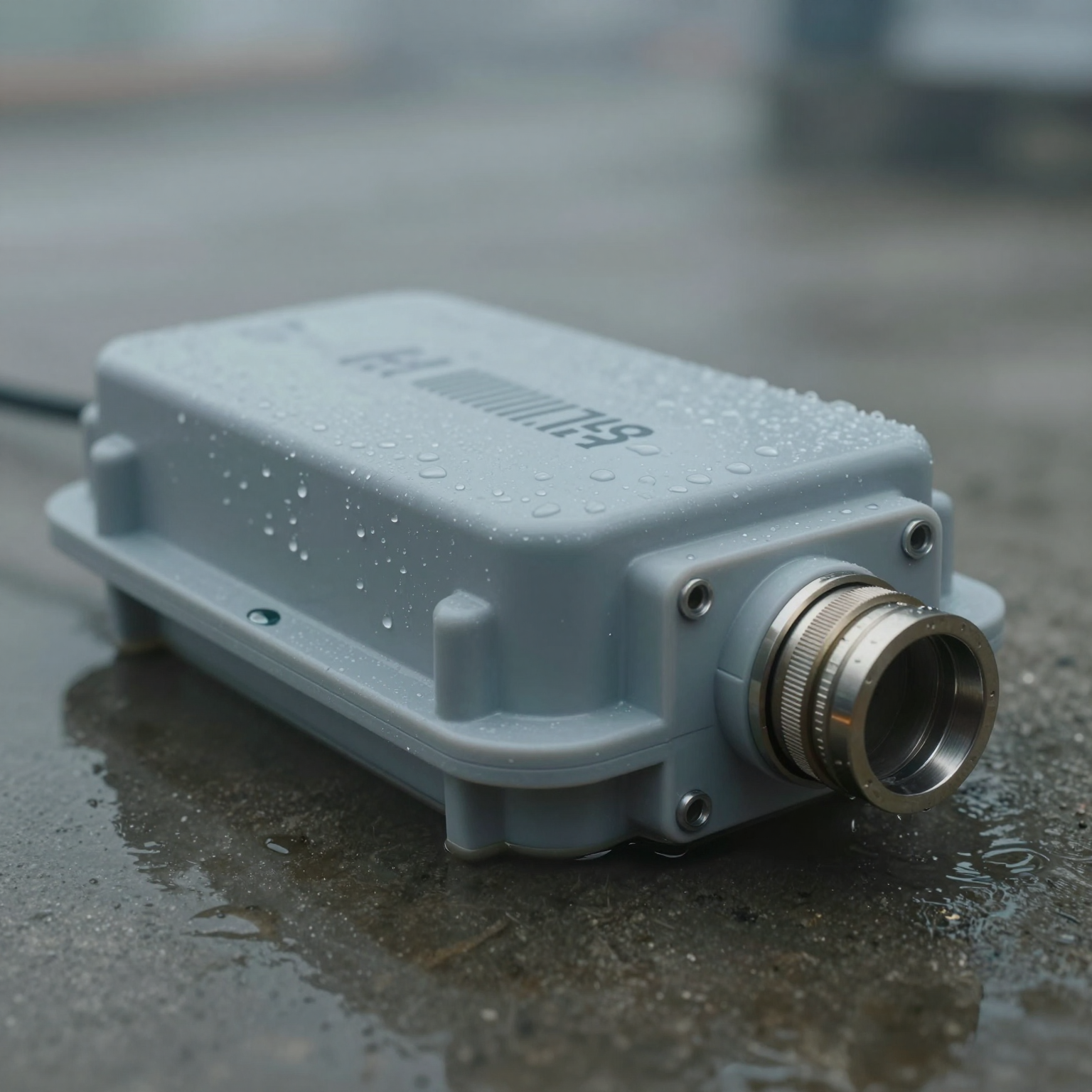 IP67-rated enclosure providing environmental protection