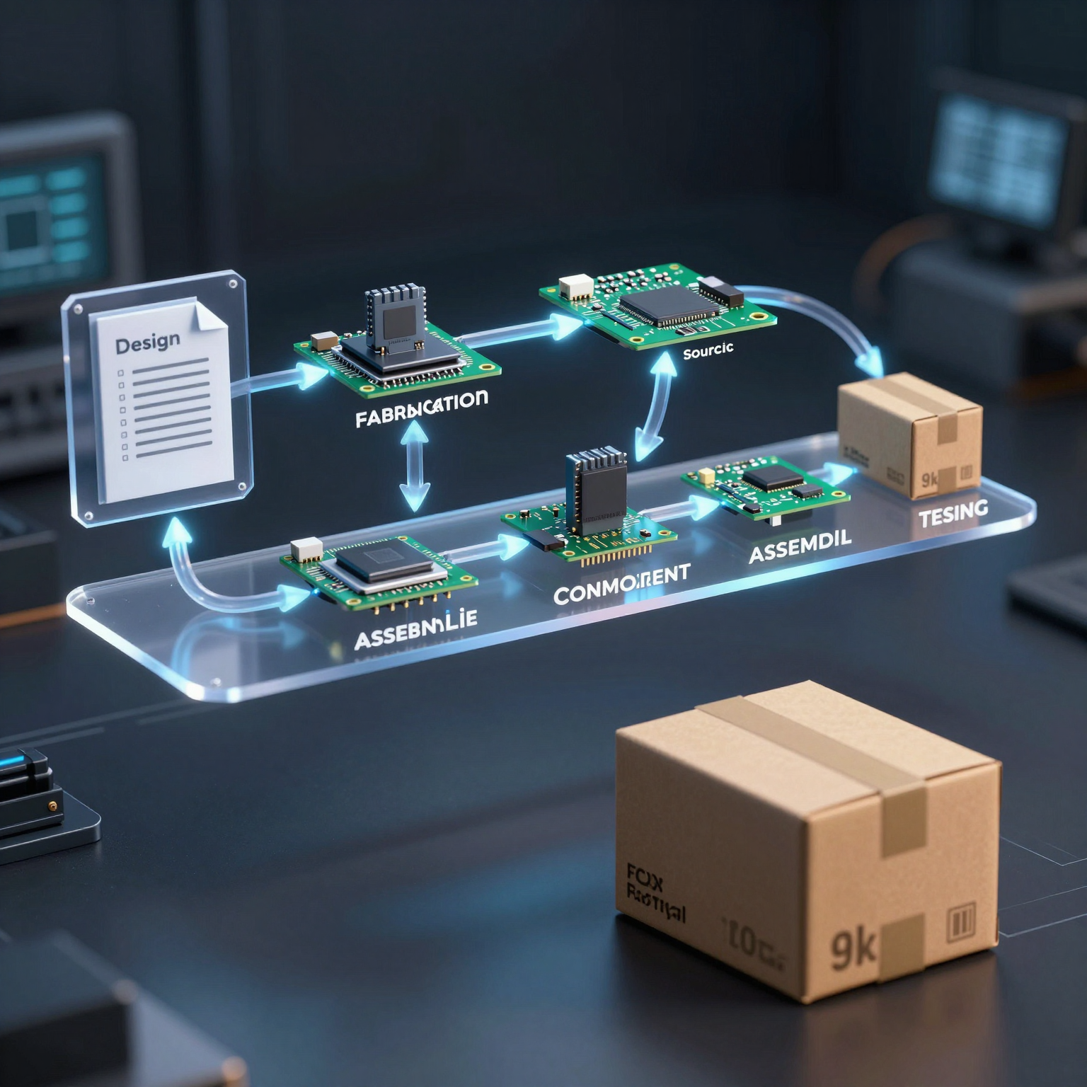 End-to-End Turnkey PCB Assembly Process