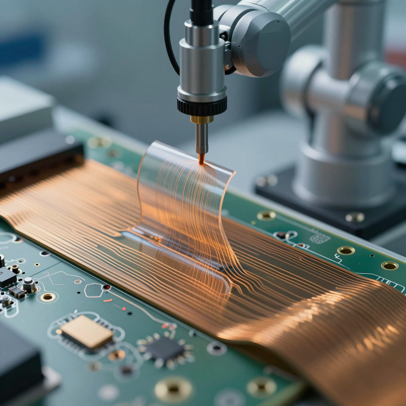 Dynamic Flex circuits endure repeated movement without failure.