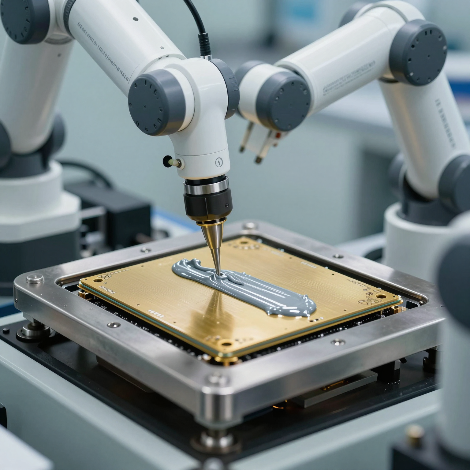 Presis påføring av loddepasta i SMT-montering