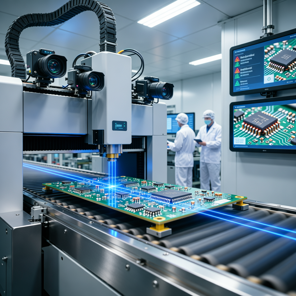 AOI systems detect microscopic defects in solder paste and component placement instantly.