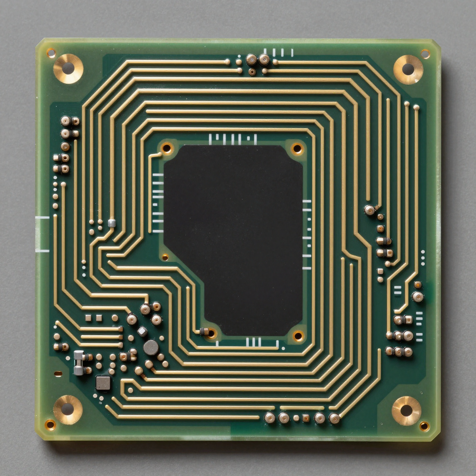 Traces should always route perpendicular to bend lines to reduce strain.